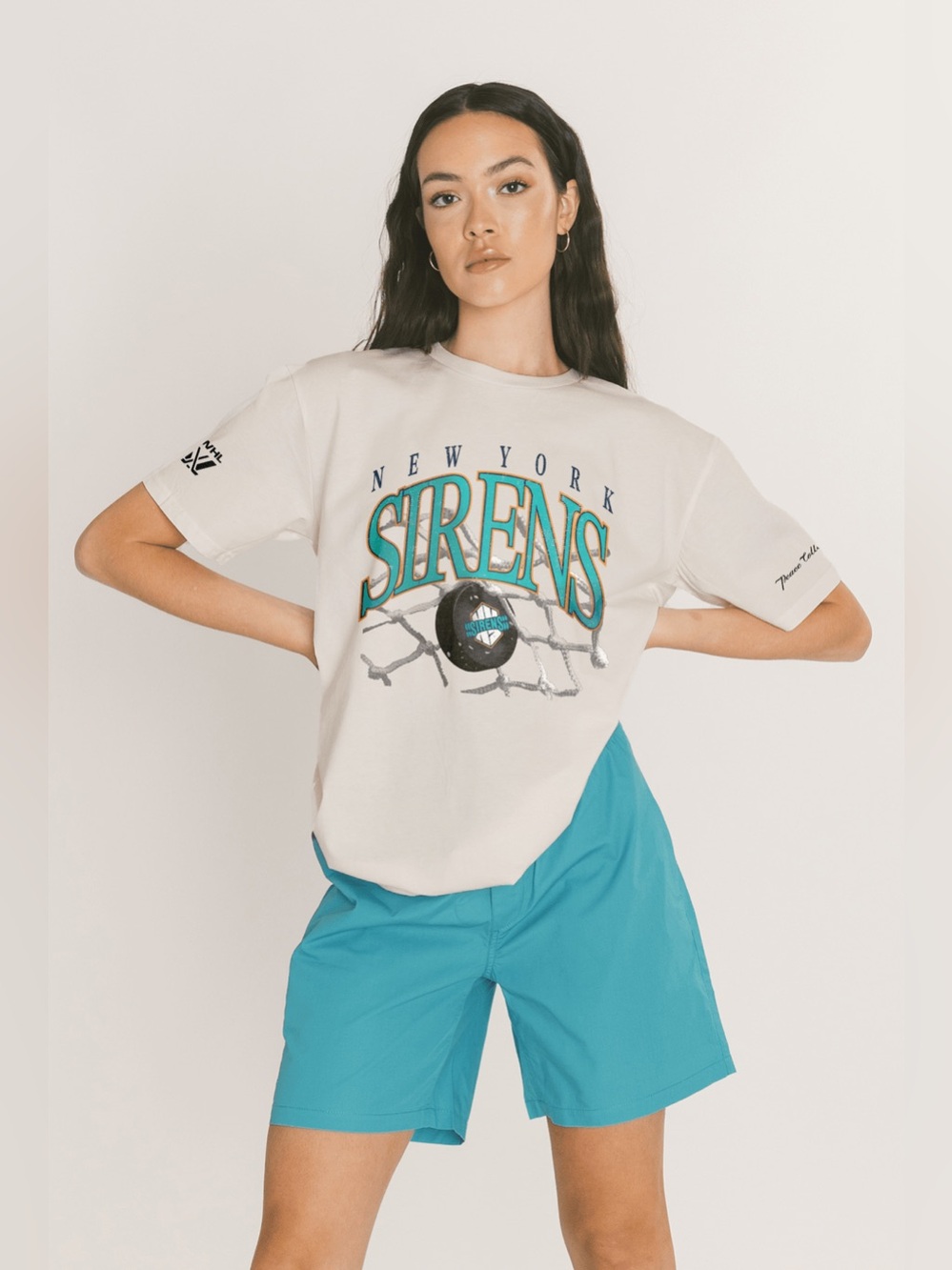 Peace Collective New York Sirens Vintage Heavy Weight T-Shirt Size XL